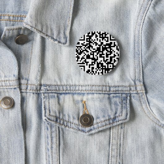 QR-codeontwerp Ronde Button 5,7 Cm (In situ)