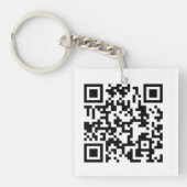 QR-codeontwerp Sleutelhanger (voorkant)