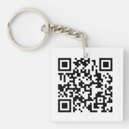 QR-codeontwerp Sleutelhanger