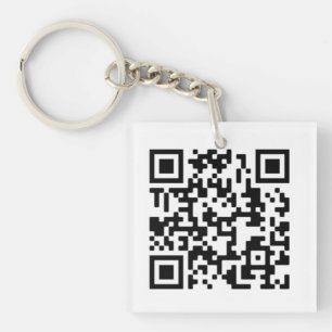 QR-codeontwerp Sleutelhanger