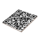 QR-codeontwerp Tegeltje (Zijkant)