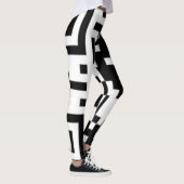 QR Codes Funky Squares leggings lezen "noem me" (Rechts)