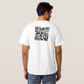 QR-codes! T-shirt (Achterkant volledig)