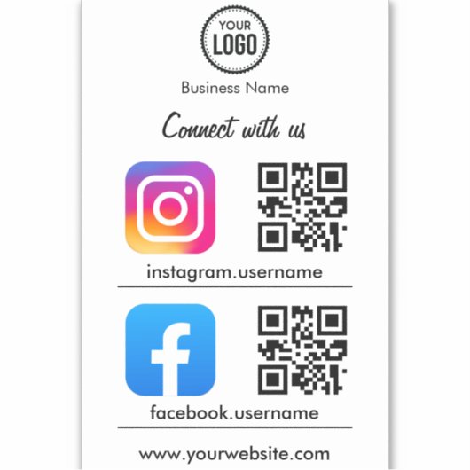 QR-codescanner om verbinding te maken met de Stick Sticker (Voorkant)