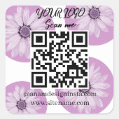 QR-codescanner Sticker (Voorkant)