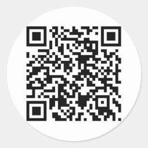 QR-codestickers -  Ronde Sticker