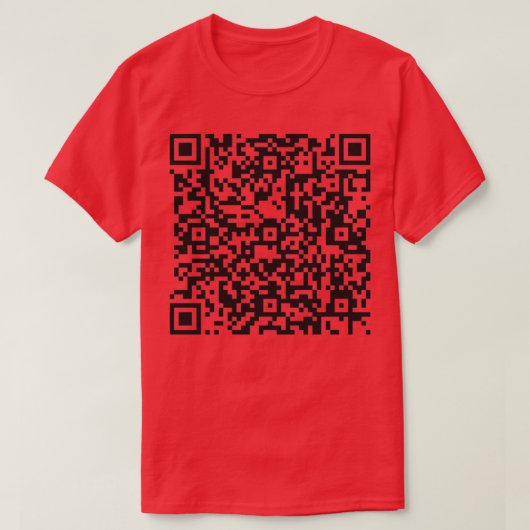 QR-codetoewijzing technologische vooruitgang T-shirt (Design voorkant)