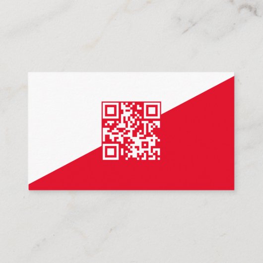 QR CPR Training & EHBO-instructeur Visitekaartje (Achterkant)