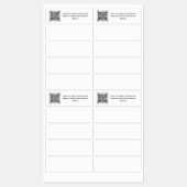 QR die CODE SCANNEN - Stickers voor INVITEERT spar (Vel)