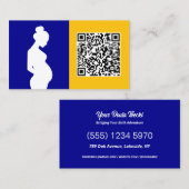 QR Doula Visitekaartje (Voorkant / Achterkant)