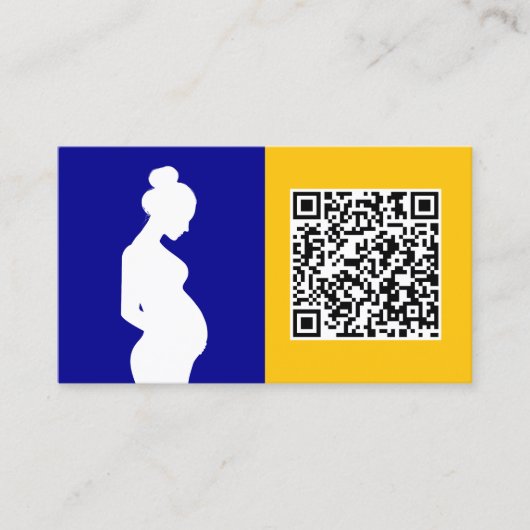 QR Doula Visitekaartje (Voorkant)