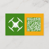 QR-drones Contactkaartje (Voorkant)