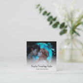 *~* QR echtparen Counseling AP55 Engelen Vierkante Visitekaartje (Staand voorkant)