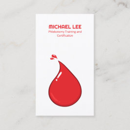 QR-flebotomie Visitekaartje