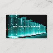 QR Glass Company Visitekaartje (Voorkant)