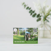QR het visitekaartje van de Zorg van de Code Lawn  (Staand voorkant)