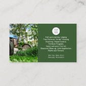 QR het visitekaartje van de Zorg van de Code Lawn (Achterkant)