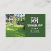 QR het visitekaartje van de Zorg van de Code Lawn (Voorkant)