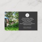 QR het visitekaartje van de Zorg van de Code Lawn (Achterkant)