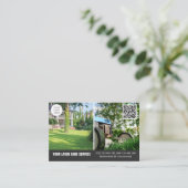 QR het visitekaartje van de Zorg van de Code Lawn  (Staand voorkant)