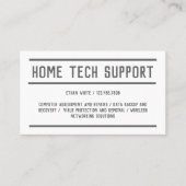 QR Home IT-ondersteuning Visitekaartje (Voorkant)
