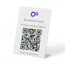 QR Klantfeedback Review Bord