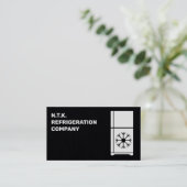 QR Koelbedrijf Visitekaartje (Staand voorkant)