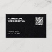 QR Koelbedrijf Visitekaartje (Achterkant)