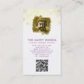 *~* QR Koper Artsy Buddha AP33 QR Logo Visitekaartje (Achterkant)