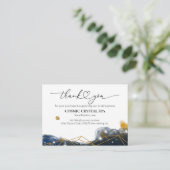 *~* QR Korting DANK U LOGO AP8 Review Informatiekaartje (Staand voorkant)