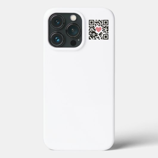 QR-liefdescode Case-Mate iPhone Case (Achterkant)