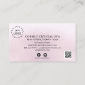 *~* QR LOGO Rewards Hart Hartelijk dank jullie Loy Klantenkaartje (Achterkant)