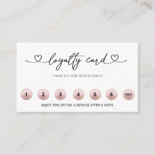 *~* QR LOGO Rewards Hart Hartelijk dank jullie Loy Klantenkaartje