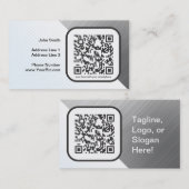  QR-marketingartikel Visitekaartje (Voorkant / Achterkant)