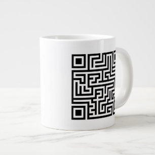QR Maze Grote Koffiekop