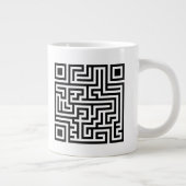 QR Maze Grote Koffiekop (Rechts)