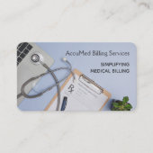 QR Medische facturering Visitekaartje (Voorkant)