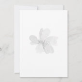 *~* QR Photo WEDDING SAVE DATE - AR6 Website Kaart (Achterkant)