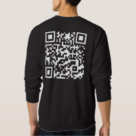 QR President Trump 45/47 Kerstdansen Code Trui