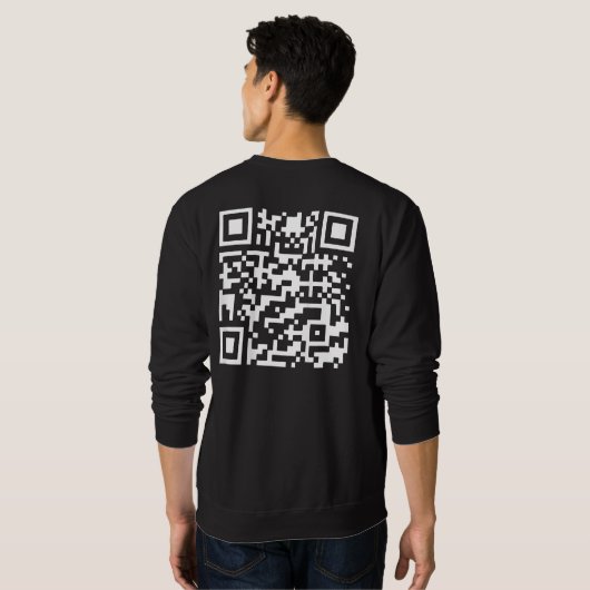 QR President Trump 45/47 Kerstdansen Code Trui (Achterkant volledig)