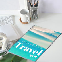 QR Reizen Oceaan Strand Zee Modern Blauw 