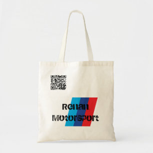 QR Renan Motorsport Tote Bag