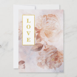 *~ QR Romance AR26 Vintage Wedding met Vintage RSV Kaart