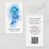 *~ QR Sacred Shamanic Dream Catcher Tribal Shaman Visitekaartje (Voorkant / Achterkant)
