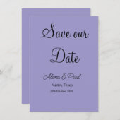 QR Save Our Date voeg fotonaam datum zwart wit toe Informatiekaartje (Voorkant / Achterkant)