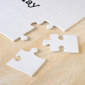 QR scan verjaardagsfeest details moderne 15 verjaa Legpuzzel (Zijkant)