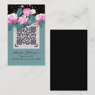 QR Scanning Code Weddenschap - Omheiningen Visitekaartje