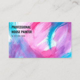 QR-schilderij Visitekaartje