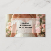 QR Seamstress Dressmaking & Wijzigingen Visitekaartje (Voorkant)