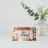 QR Seamstress Dressmaking & Wijzigingen Visitekaartje (Staand voorkant)